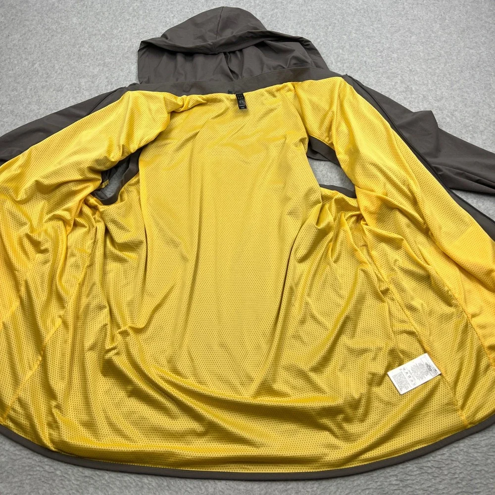 Adidas Ultimate365 Convertible Jacket Mens‎ XXL Gray Full Zip Hooded Windbreaker